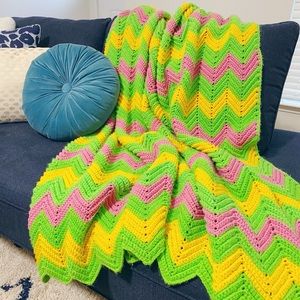 Handmade • Crochet Blanket 🧶